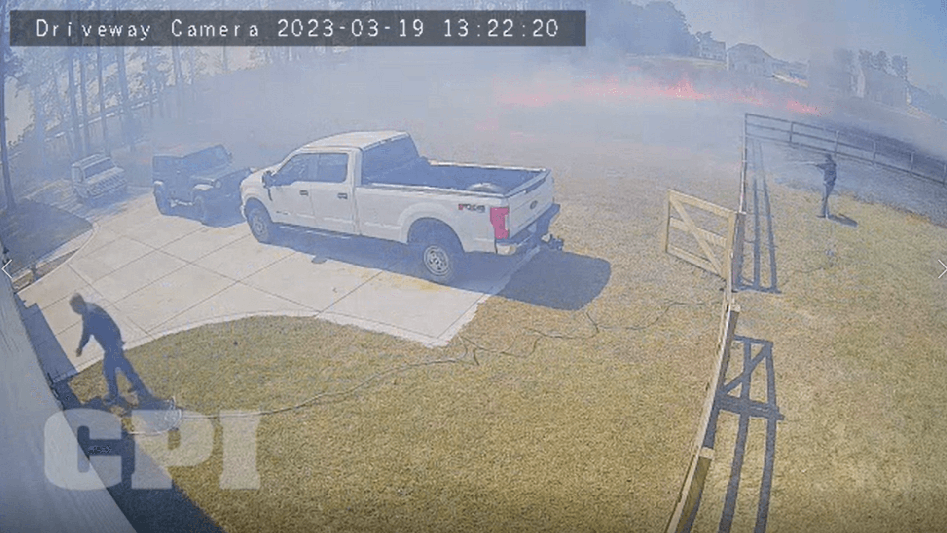 CPI Camera Captures Brushfire