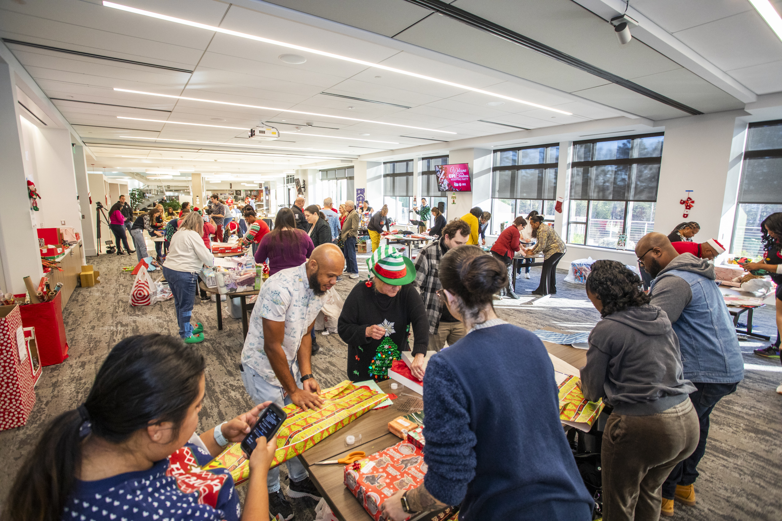 Christmas Project Wrapping Party