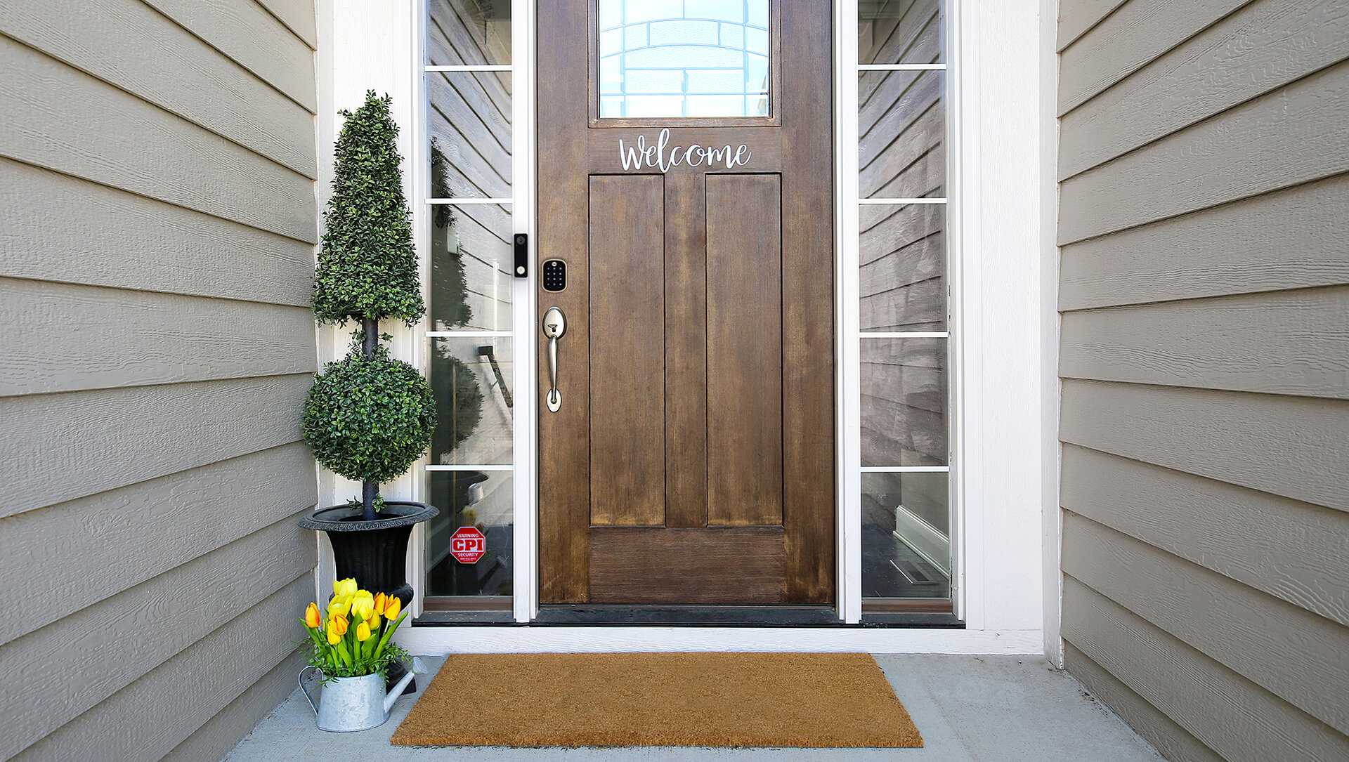 Front Door of a CPI House